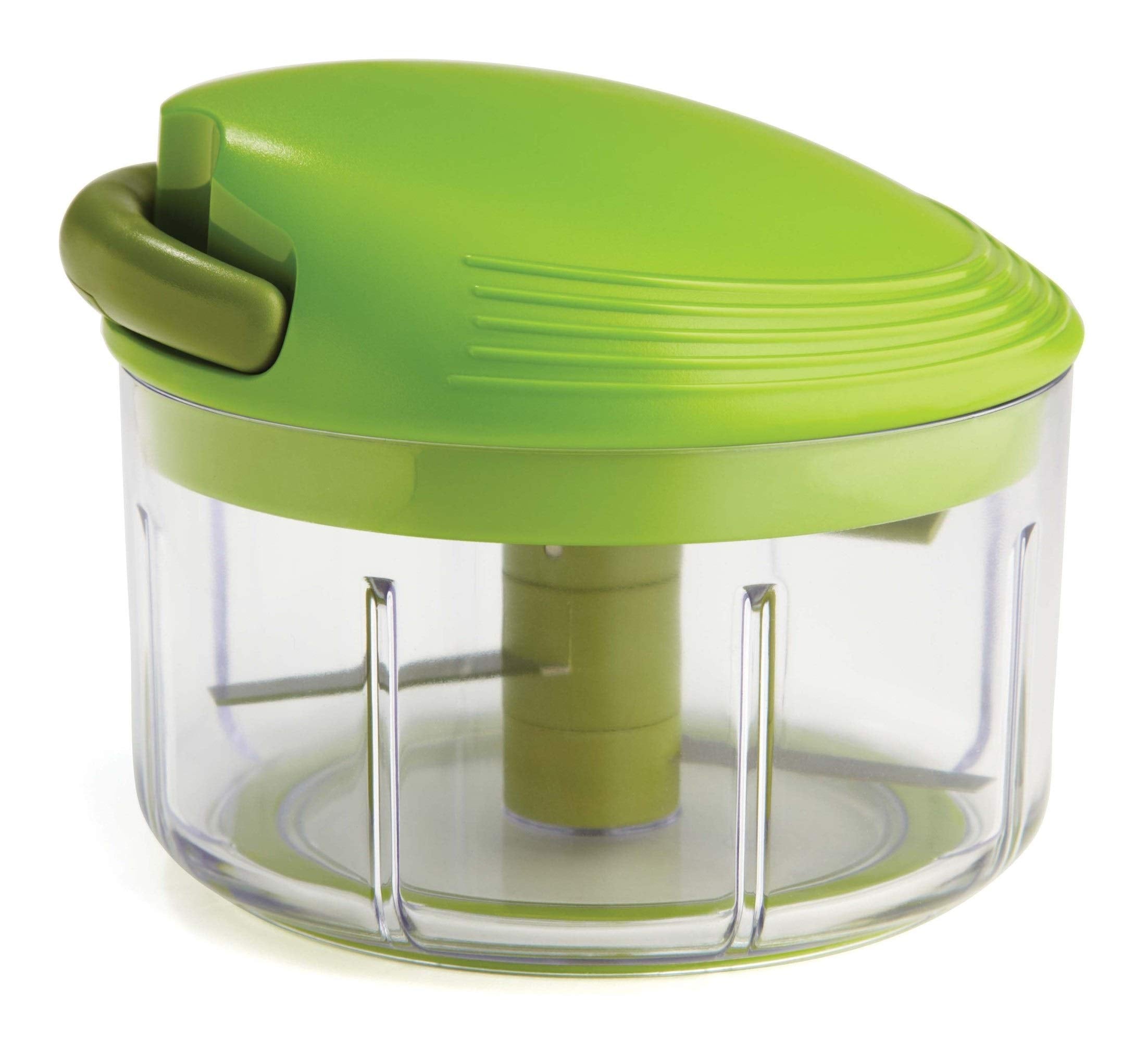 Kuhn Rikon cortador manual 2 tazas con cuerda para picar rápido y seguro.