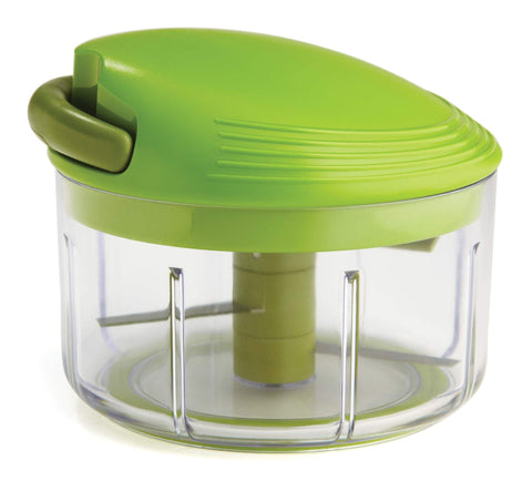 Kuhn Rikon cortador manual 2 tazas con cuerda para picar rápido y seguro.