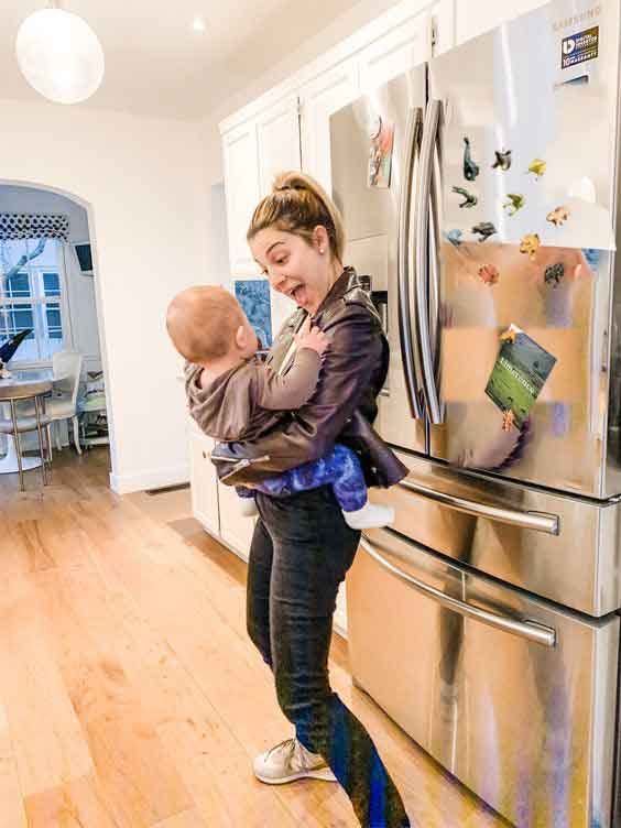 Imán KUHPLOVE, dinosaurios educativos para la cocina familiar.