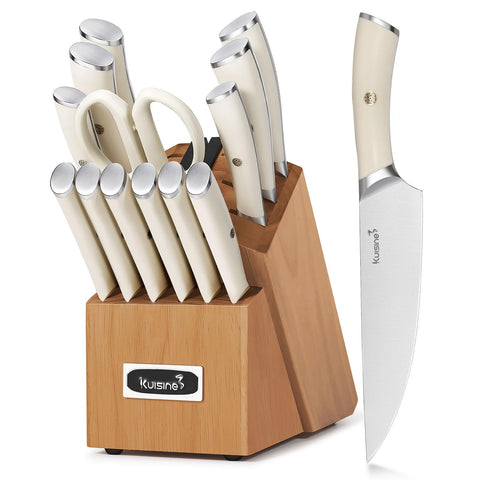 Cuchillo chef de Kuisine de 8 pulgadas, filo preciso para cortes profesionales.