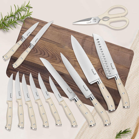 Juego de 6 cuchillos para bistec de 5 pulgadas KUISINE