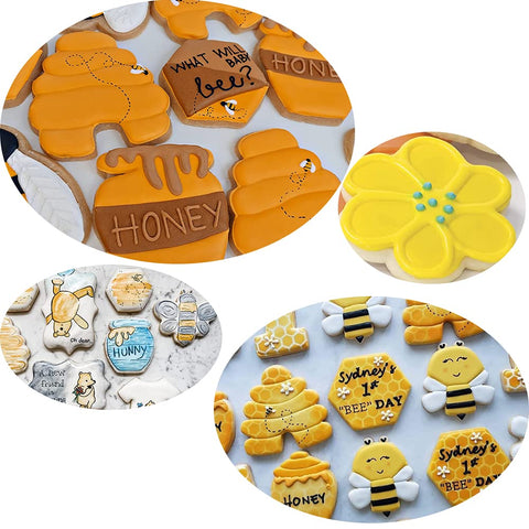 Cortador kukifun casa de abejas para repostería lúdica