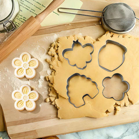 Cortador kukifun flor para pasteles y cupcakes decorados
