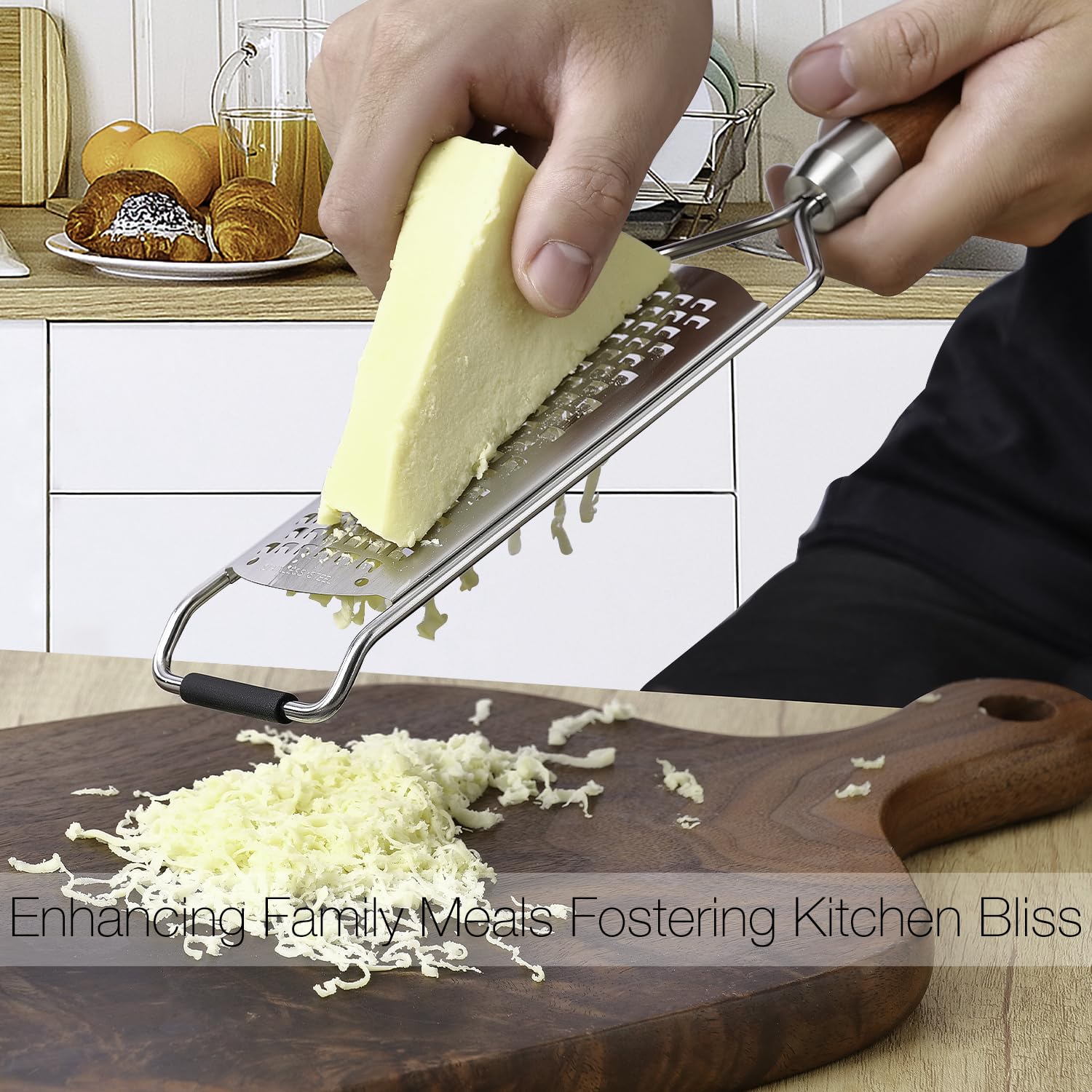 KULUNER herramienta-cocina-multiuso para zesteo y rallado de cítricos.