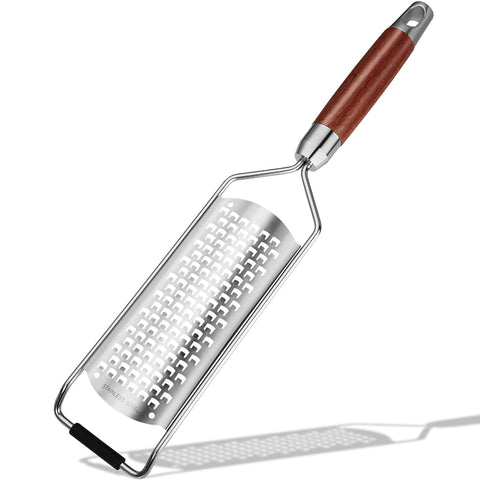 KULUNER raspador limón con puntas ultra gruesas para zestear y rallado limpio.