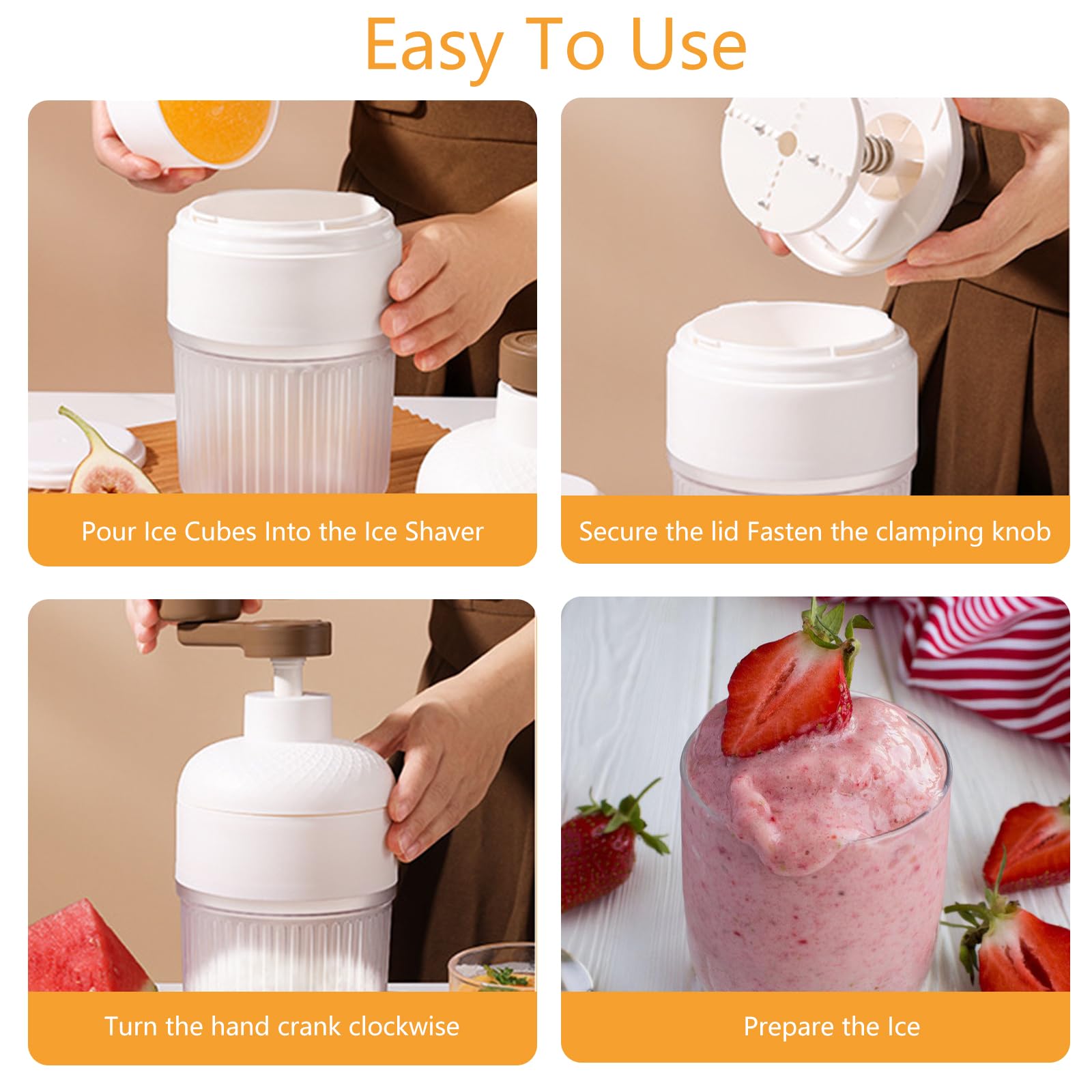 KUMET conjunto completo para nieve: hielo en copos y cubos.