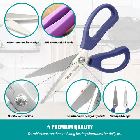 Hojas KUNIFU de 3 mm en acero inoxidable para cortes precisos