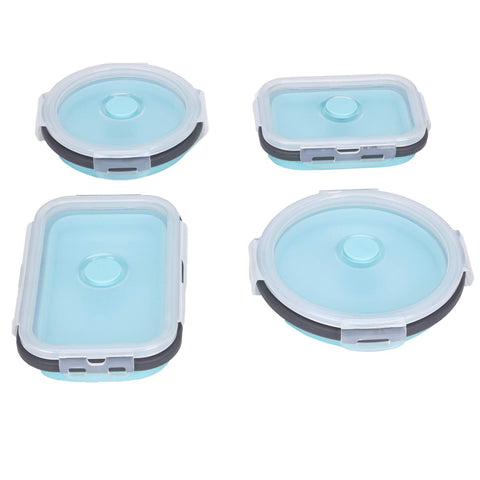 Juego KUON de 4 contenedores para almacenar y transportar comidas con seguridad