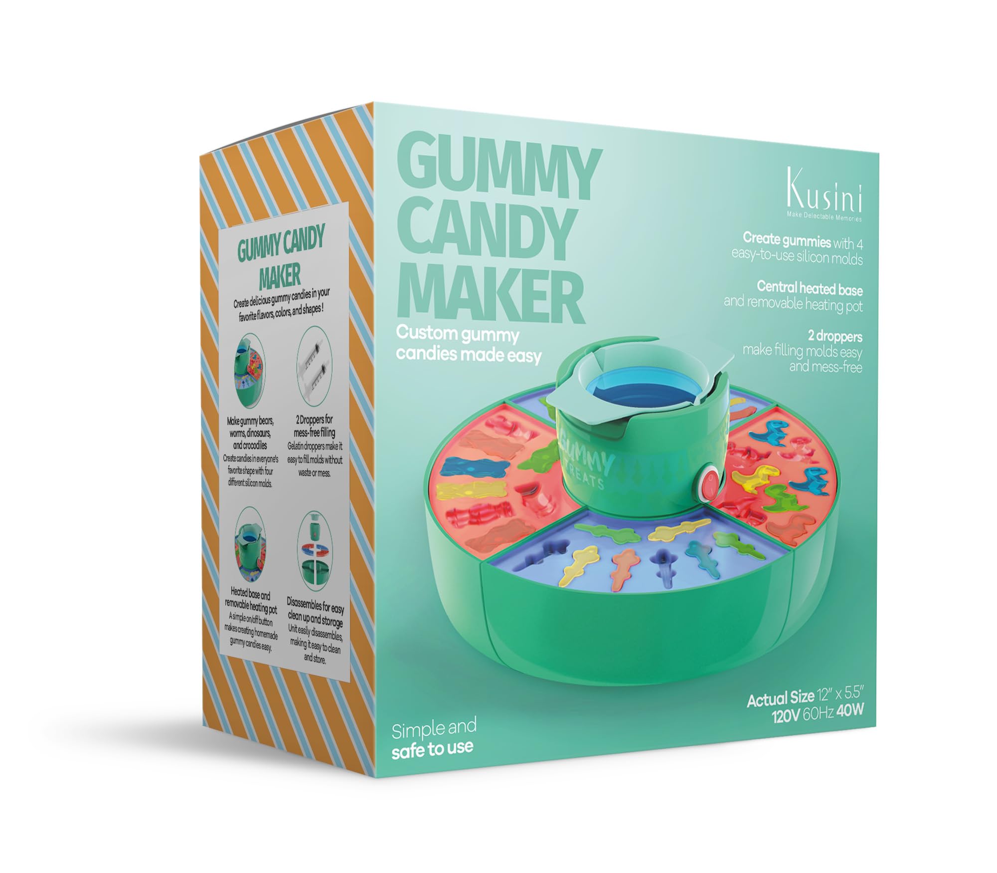 Kusini accesorios para gominolas, conjunto práctico para casa