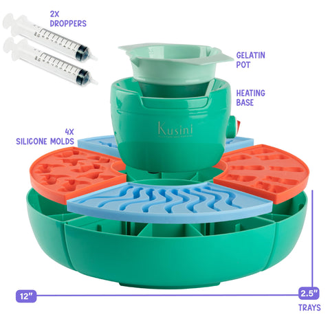 Kusini moldes silicona para osos, ideales para formas divertidas