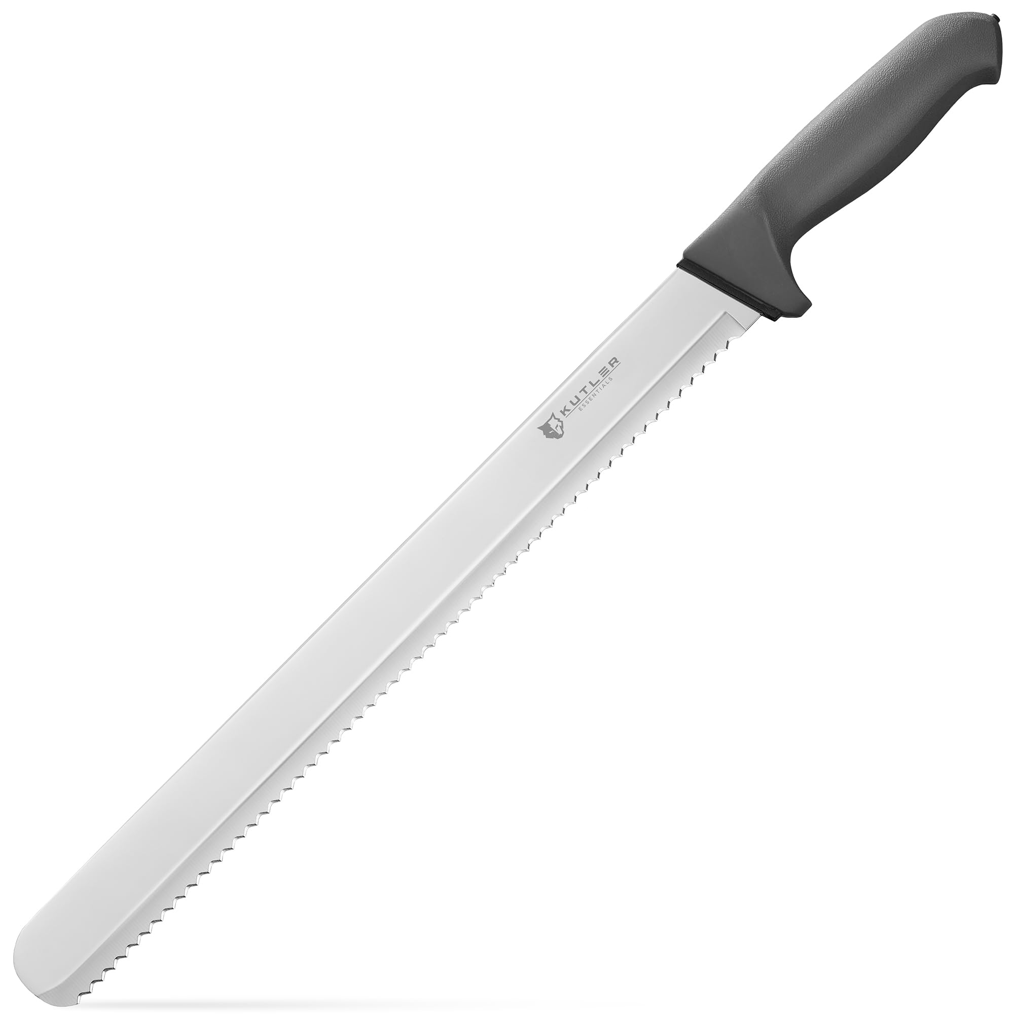Cuchillo pan KUTLER ofrece corte preciso para pan y bizcochos.