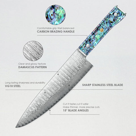 Cuchillo Kuwata en caja regalo elegante para regalo especial