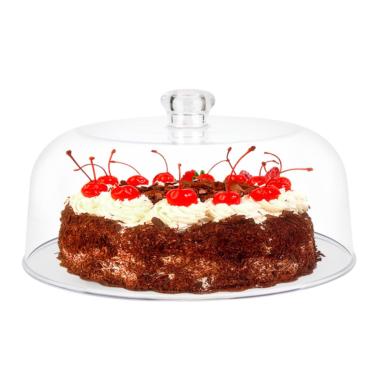 KVMORZE cupula para tarta de 11 pulgadas protege y presenta de forma elegante.