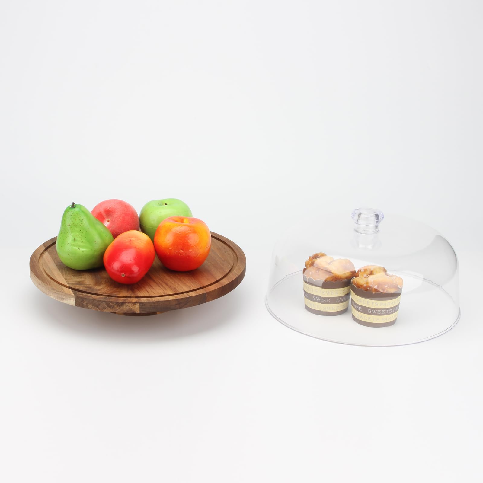 KVMORZE expositor dulces acrilico 11pulgadas ideal para aperitivos.