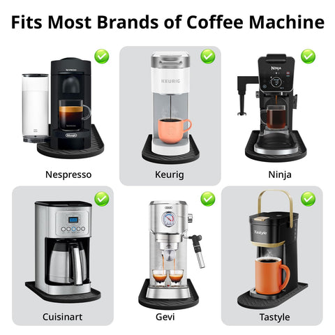 KVRG base silicona cafetera limpieza fácil y rápida