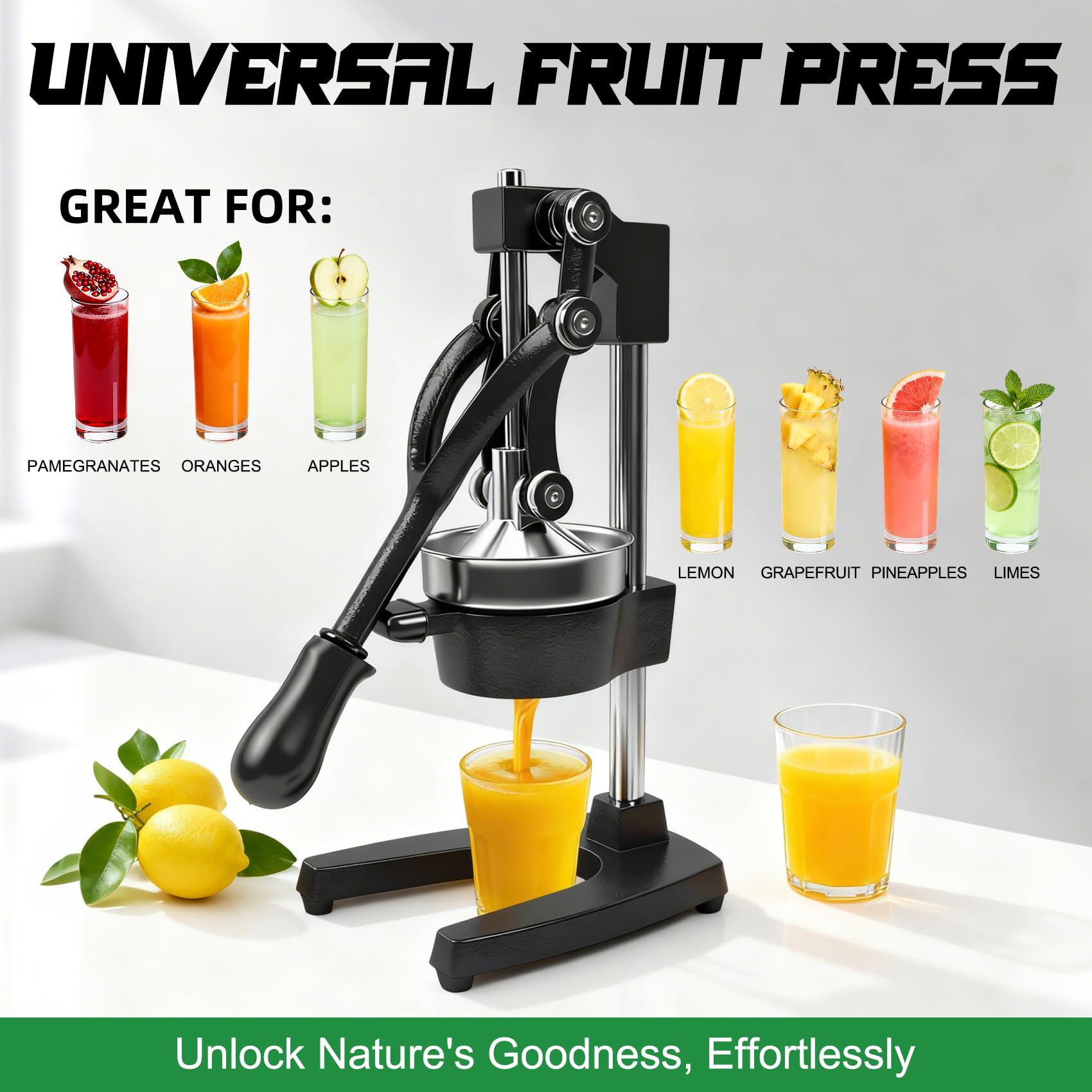 KVZKVZ exprimidor manual para jugos frescos en casa.