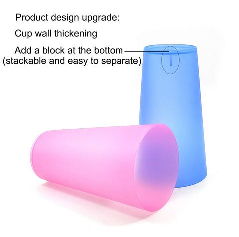 Vasos KX-WARE 32 onzas aptos para lavavajillas en rejilla superior