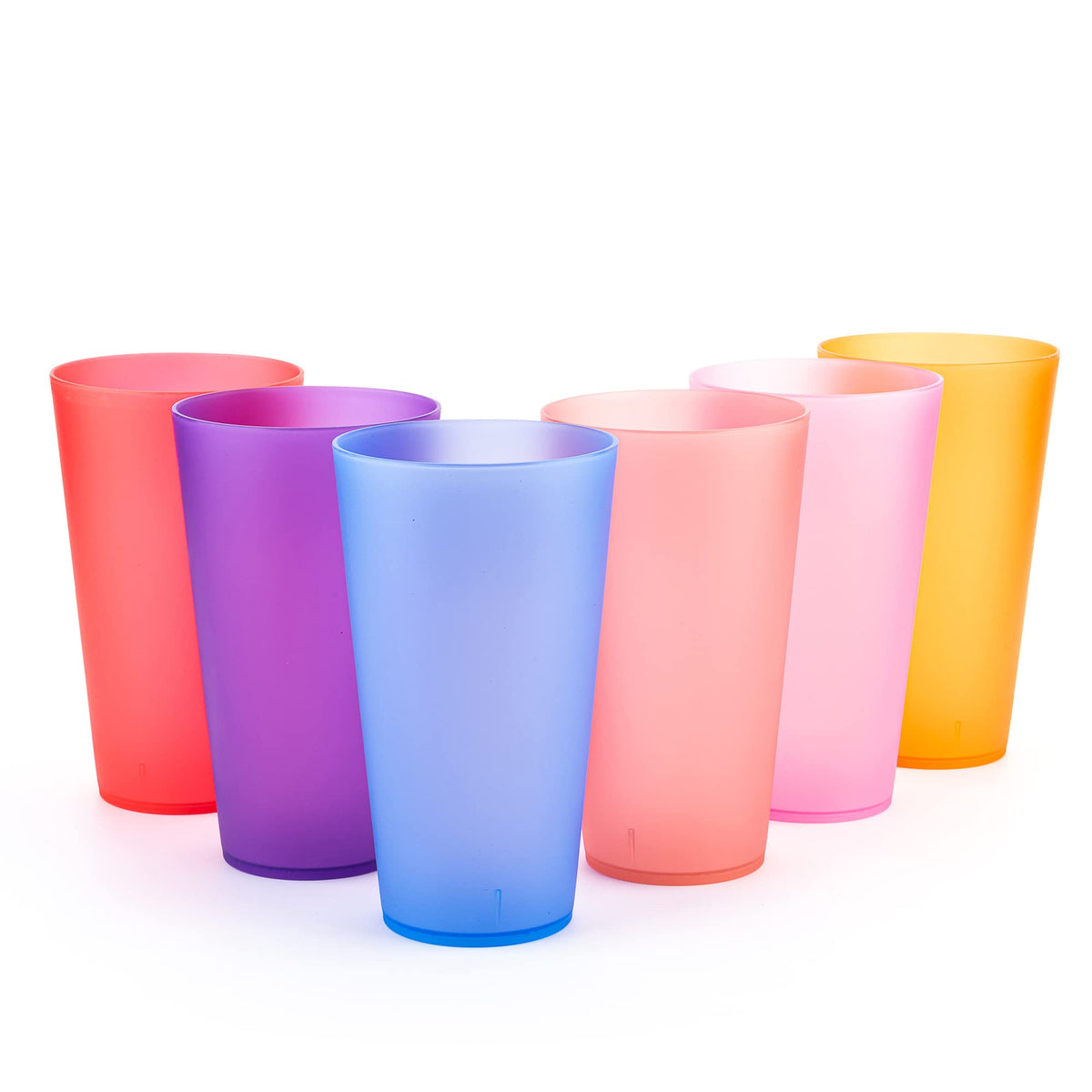 Vaso KX-WARE de 32 onzas en colores vibrantes, ideal para fiestas y uso diario