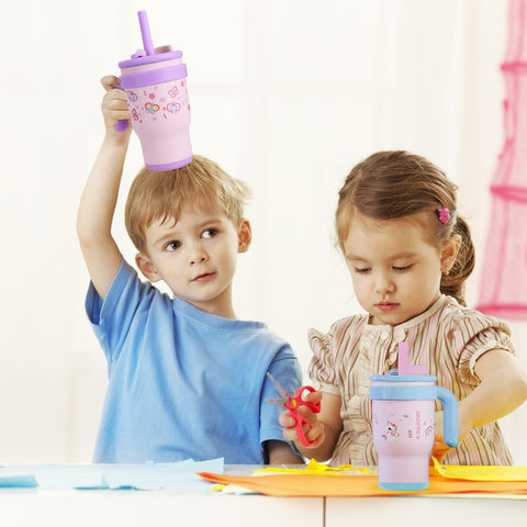 KXIAOCHEN tumbler libre de BPA, uso diario seguro para niños.