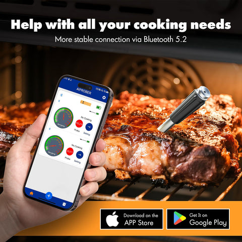 KylosTherm con control por app en iOS y Android para cocinar con confianza