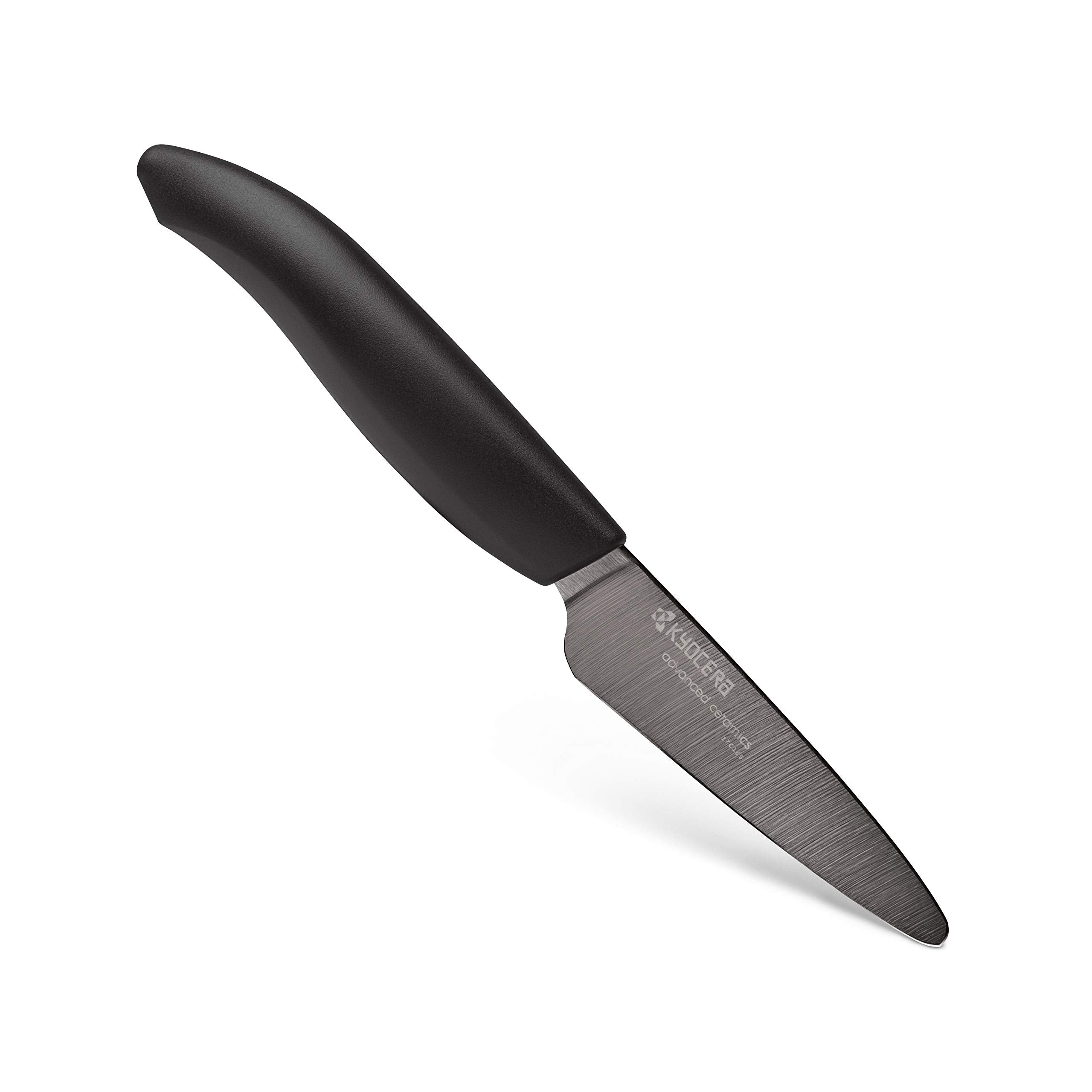 Kyocera cuchillo para pelar cerámico de 3 pulgadas con mango ergonómico para control preciso.