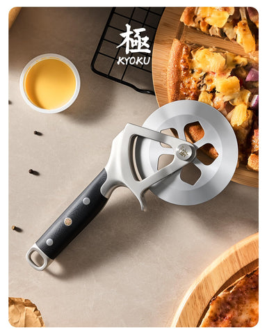 KYOKU cortador de pizza en caja regalo para celebraciones y cocina