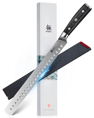 KYOKU cuchillo rebanar 12 pulgadas para cortes uniformes y profesionales