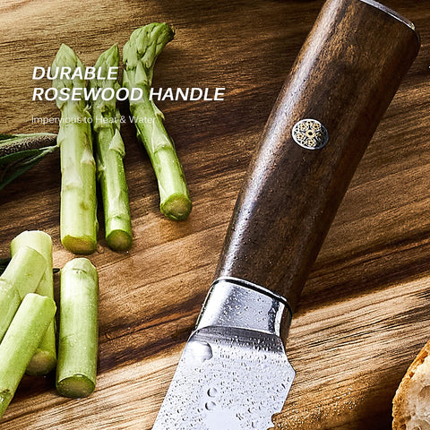 Funda y estuche incluidos para KYOKU Daimyo Cuchillo de Pan 10 pulgadas