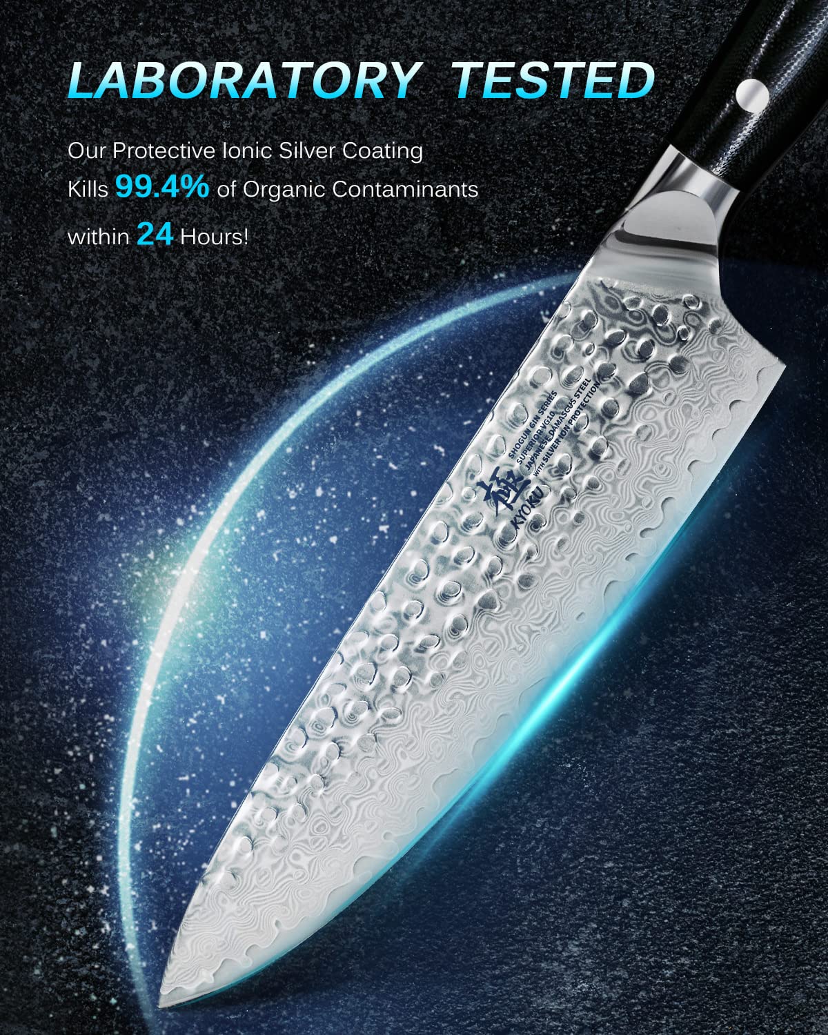 KYOKU Gin Series funda protectora para almacenamiento seguro del cuchillo