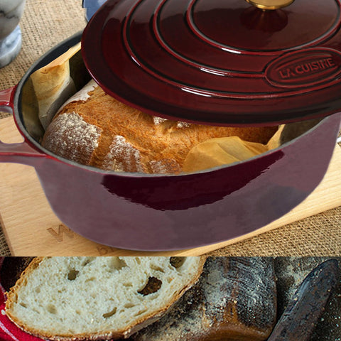 La Cuisine uso multiusos para sellar, brasear y guisar con calor uniforme.
