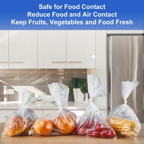 LabelMore bolsas plástico resistentes para peso alto, ideales para carnes o snacks
