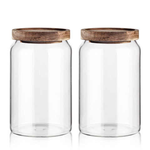 Labina jarras de vidrio 66 oz, apertura amplia para verter con facilidad.
