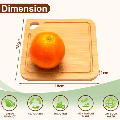Tablas de bambú laboos, diseño compacto que ahorra espacio en cocinas pequeñas.