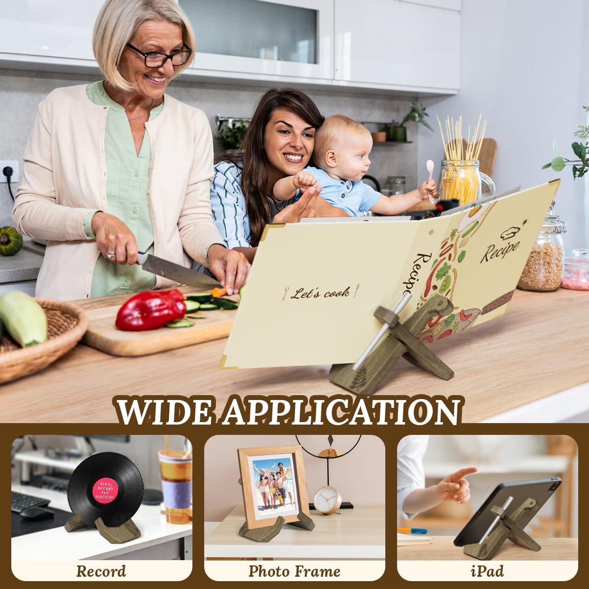 Estante multifuncional LACRTOPE para cocina y comedor.