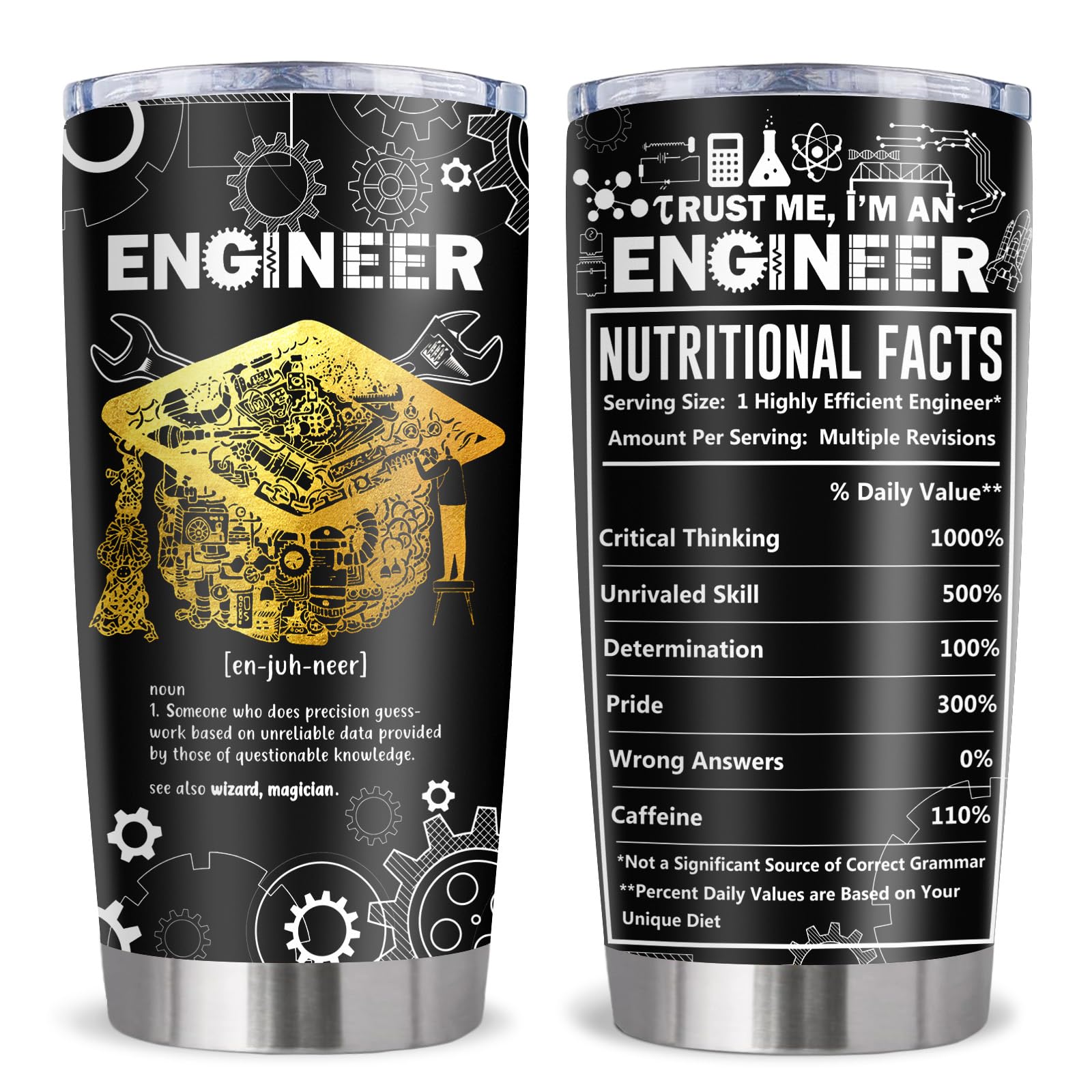 Ladyhold vaso termico ingenieria 20 onzas: mantiene bebidas a temperatura.