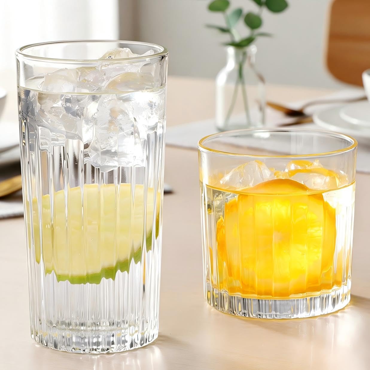 Regalo Laerjin: juego de vasos en caja para cenas y ocasiones especiales.