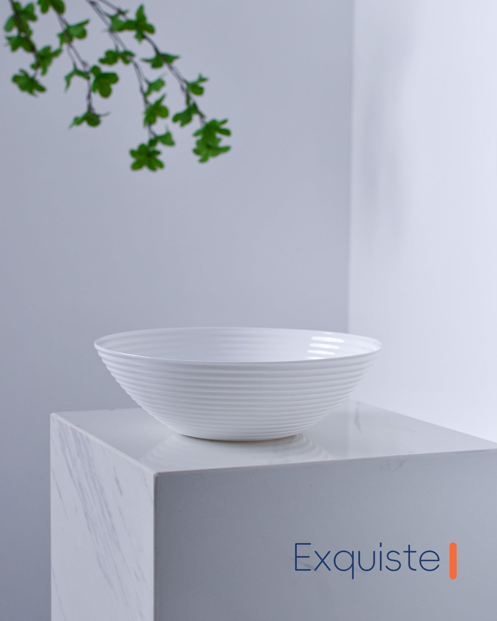 Diseño apilable para ahorrar espacio en la cocina.