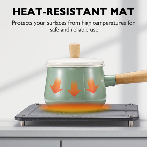 Lagute pieza resistente al calor, segura para utensilios calientes en la encimera.