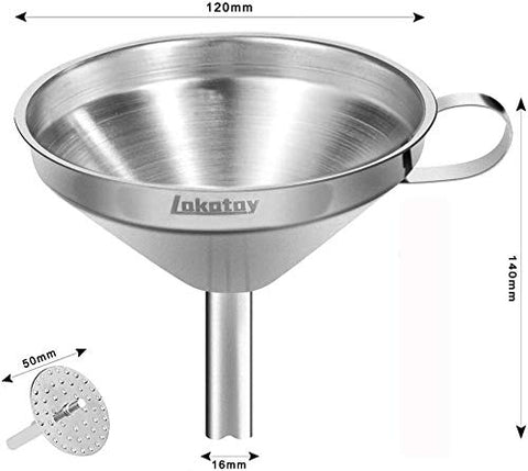 Embudo Lakatay para filtrar jugos y leche sin grumos