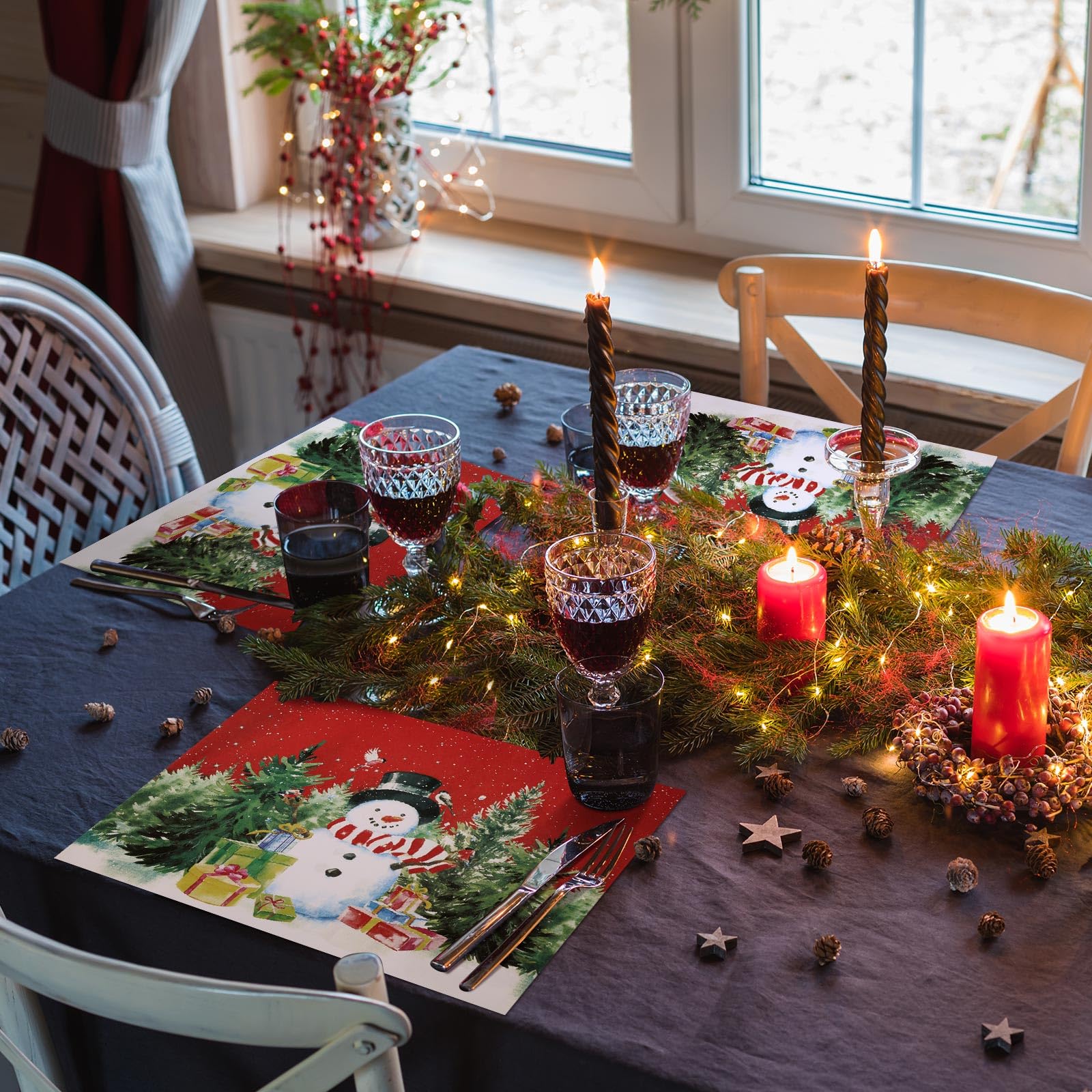Aporta estilo festivo rápido para fiestas o restaurantes.
