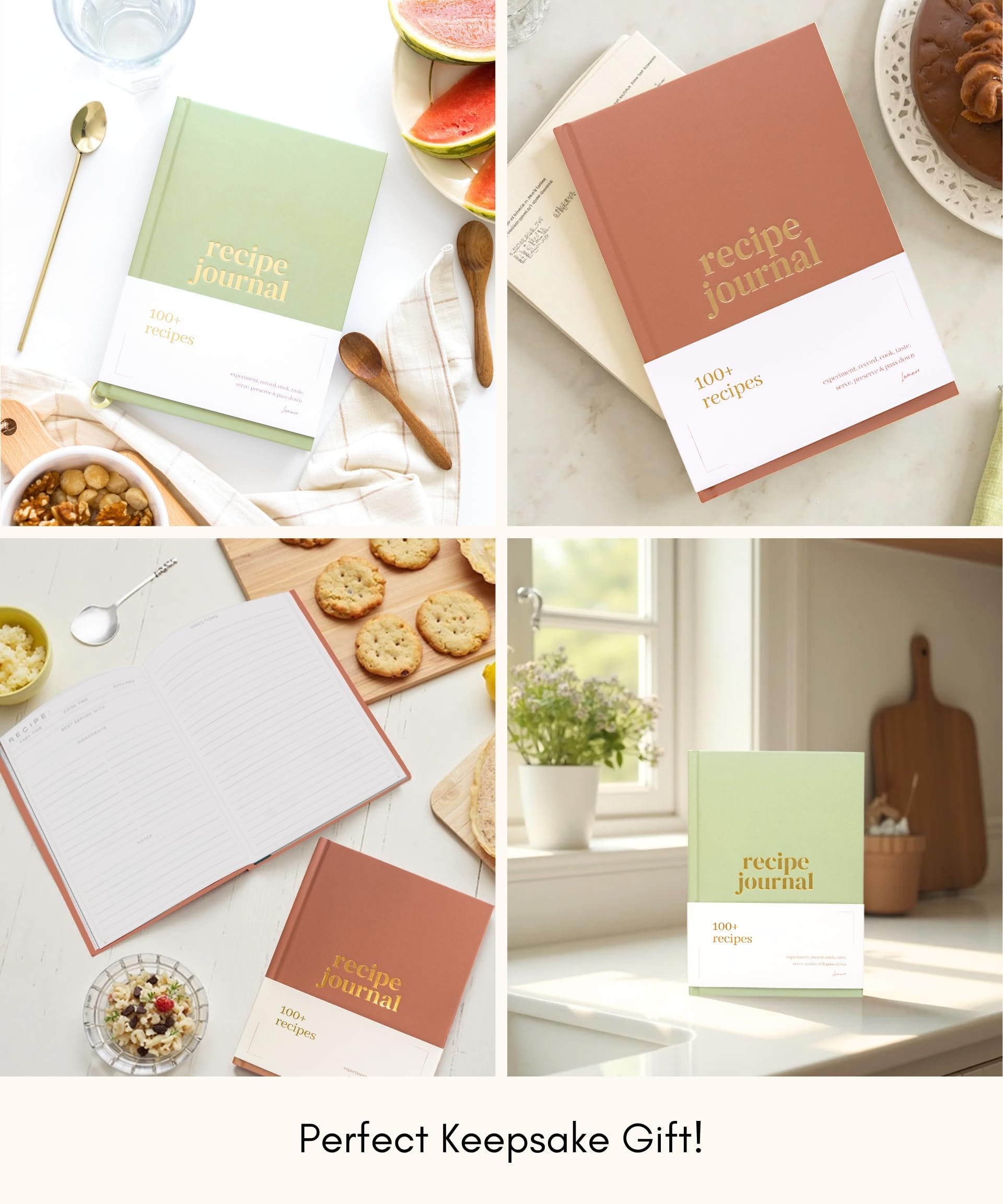 Lamare diseño práctico invita a crear tu propio libro de recetas