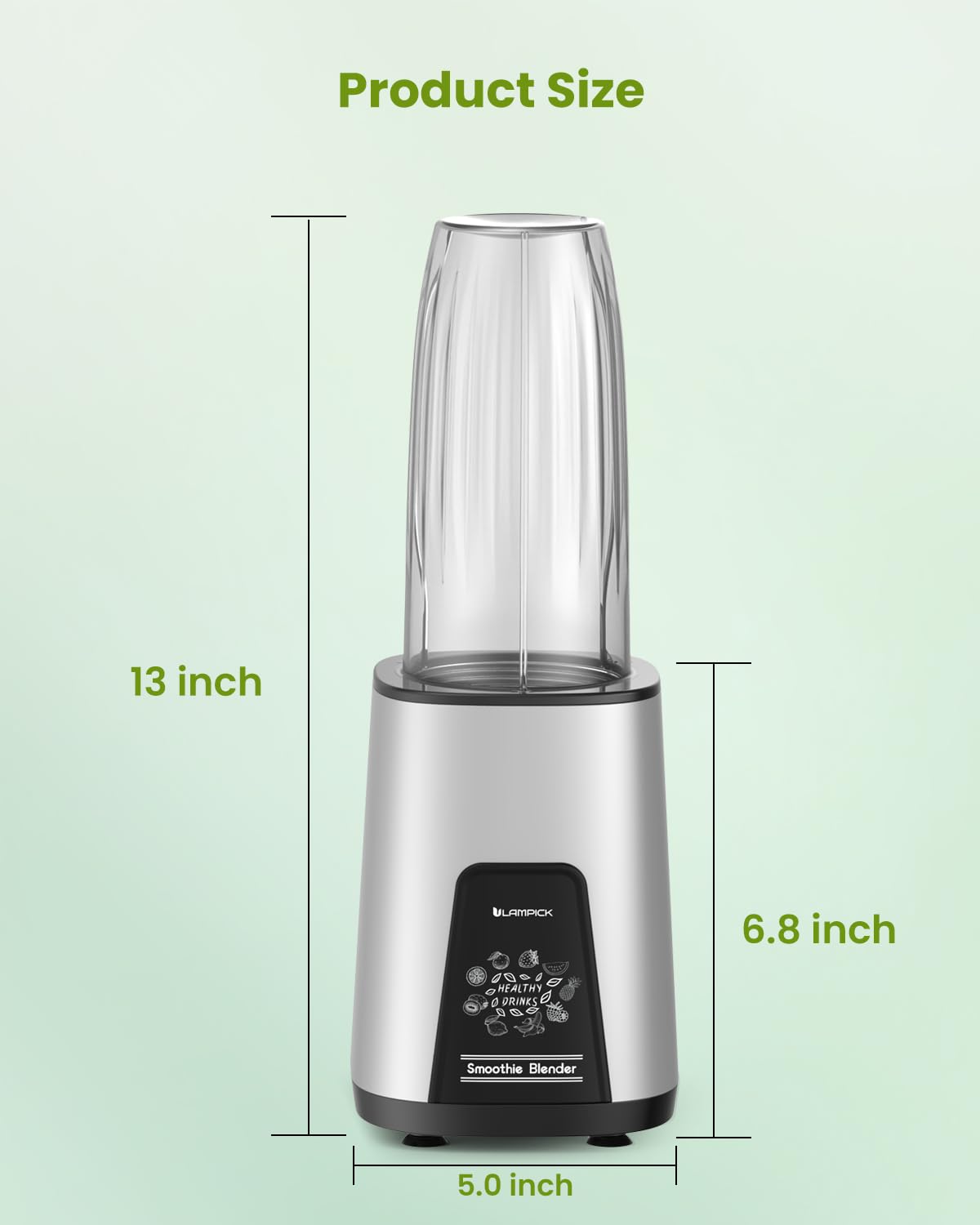 Diseño compacto de LAMPICK que ahorra espacio en tu cocina