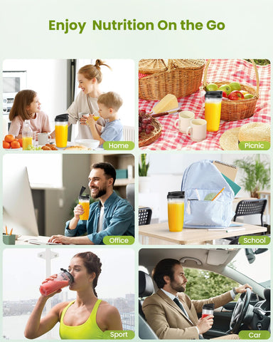 Versatilidad de bebidas: batidos, jugos y post-entrenamiento en un único aparato