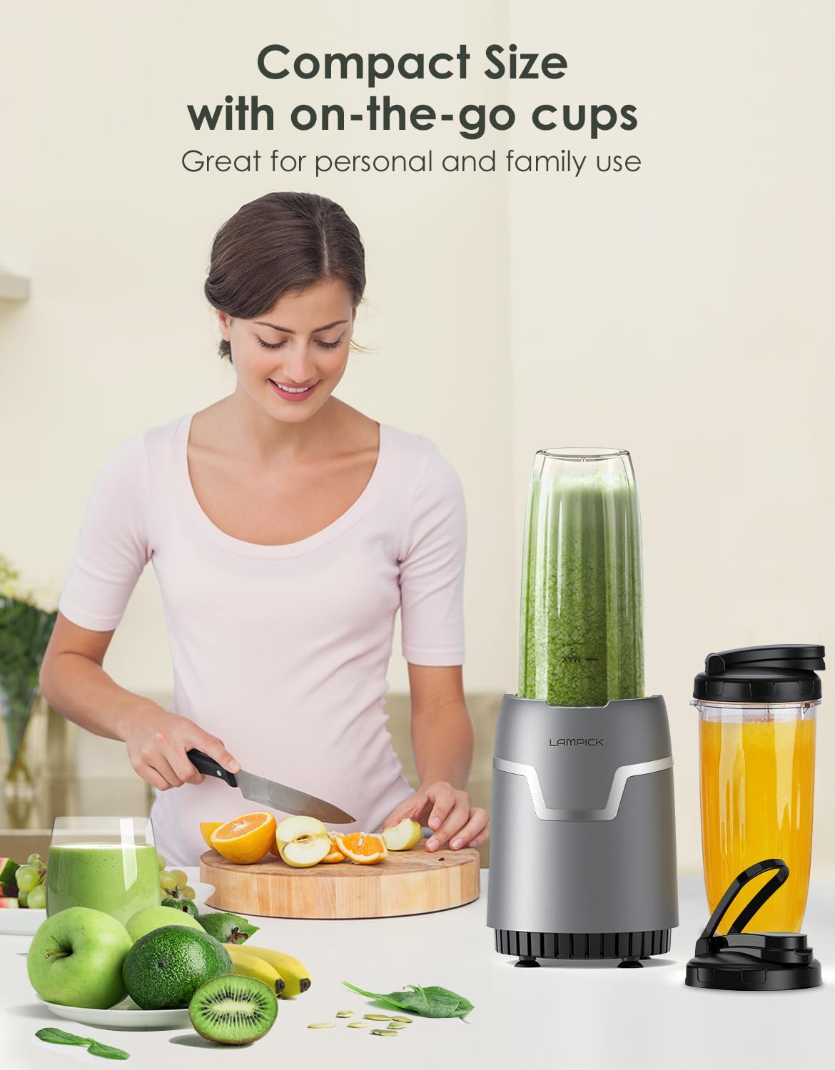 LAMPICK piezas sin BPA y aptas para lavavajillas