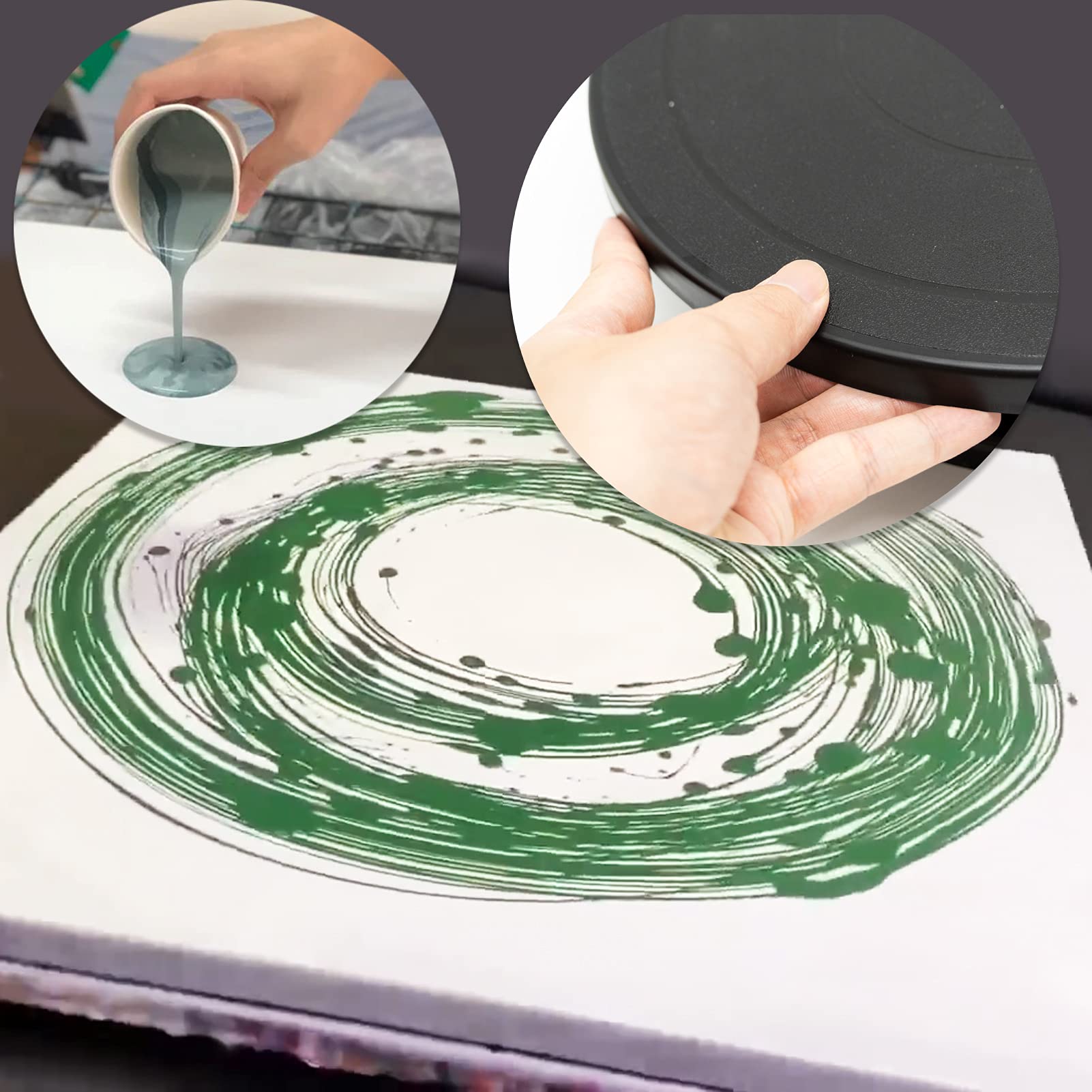 LAMXD conos de pintura en forma de cono para elevar lienzo sin dañarlo.