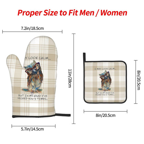 LANAIQO conjunto de 3 piezas para horno, ideal para cocinar y asar.