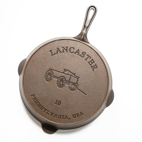 Lancaster No. 10 superficie lisa que favorece cocción uniforme.