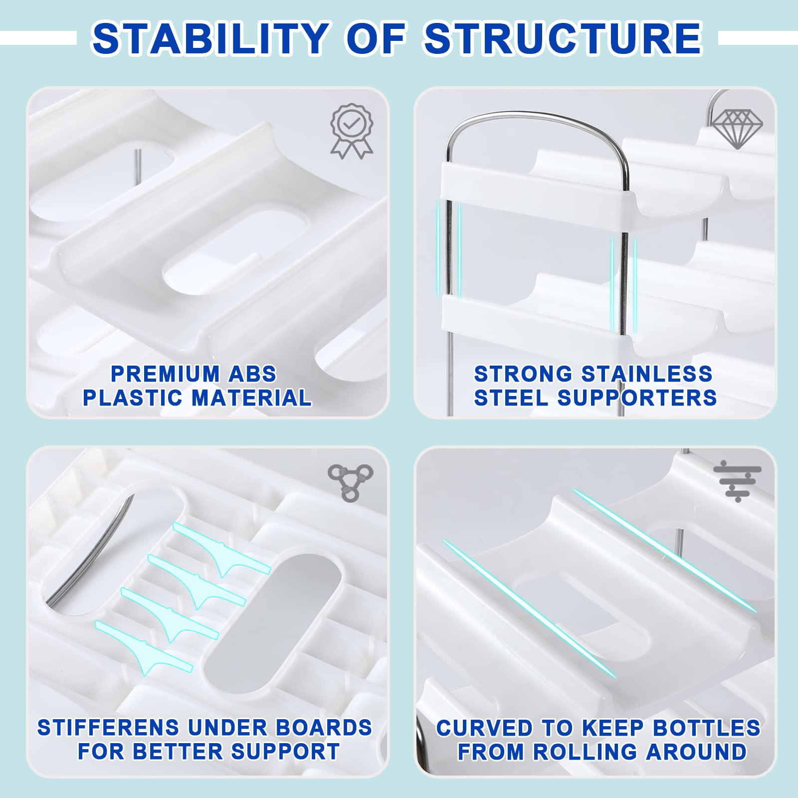 LANDNEOO material ABS resistente para uso diario en cocina.