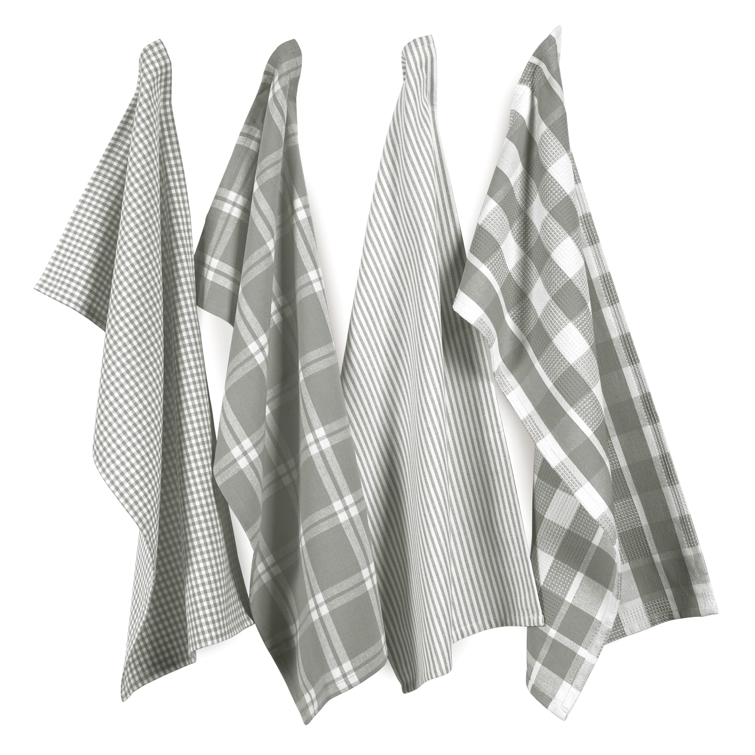 Lane Linen paño de cocina con textura waffle para secar platos.