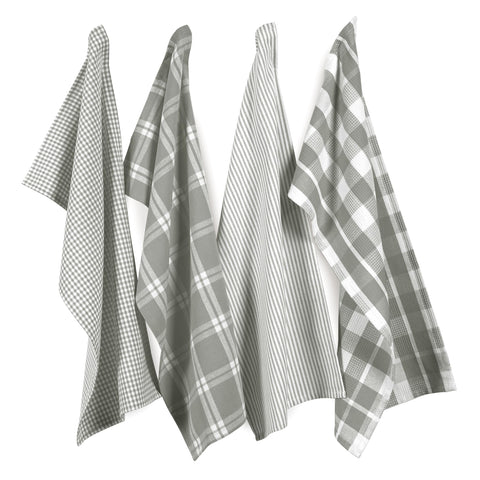 Lane Linen paño de cocina con textura waffle para secar platos.